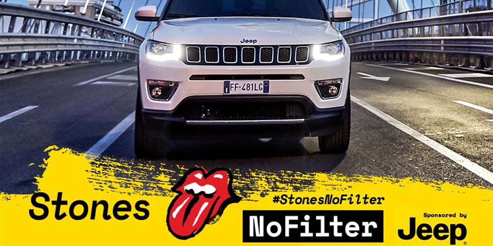 Jeep Compass Rolling Stones